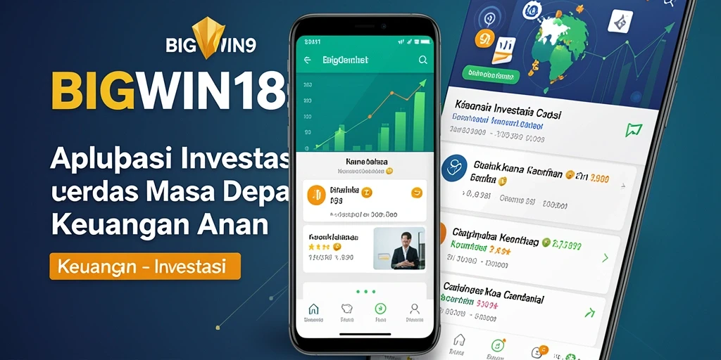 Antarmuka BIGWIN189 yang intuitif dan informatif untuk investasi.