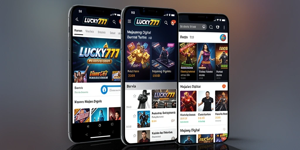 Antarmuka LUCKY777 yang intuitif dan informatif untuk Majalah Digital.