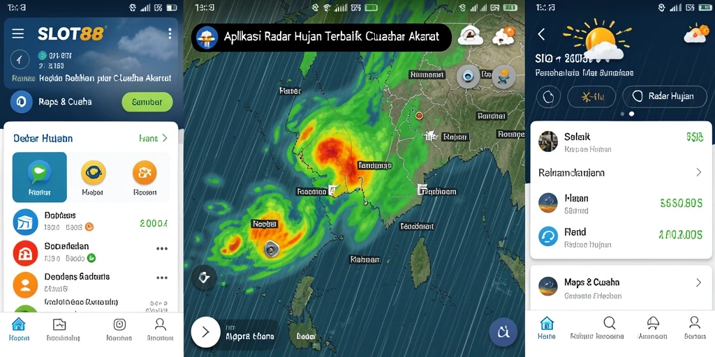 Antarmuka SLOT88 menampilkan radar hujan yang jelas dan informatif.